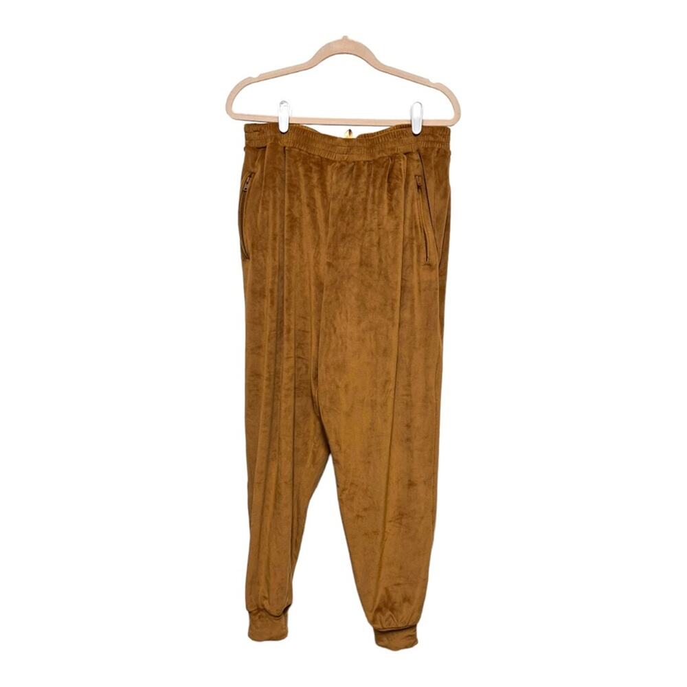 Skims Velour Joggers in Copper 2XL - Picture 2 of 8